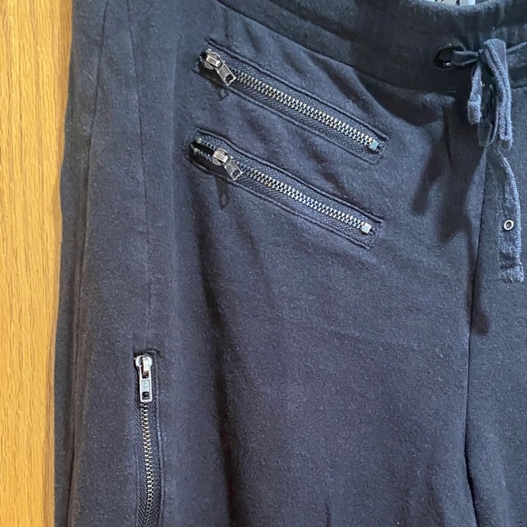 Pam and Gela Black Drawstring Sweatpants - Picture 4 of 6